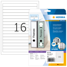 HERMA SPECIAL A4 Etiquetas para archivador