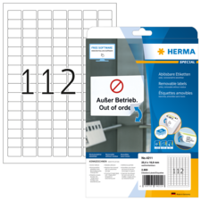 HERMA SPECIAL A4 Etiquetas despegables